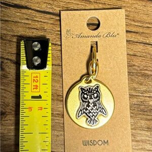 Amanda Blu Charm for bracelet, zipper, purse zipper, etc.